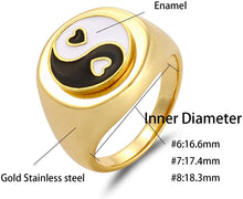 Load image into Gallery viewer, YinYang Love Ring
