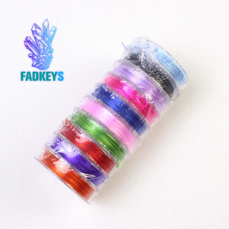 Wholesale crystal elastic thread Plastic Box Thread For Bracelet