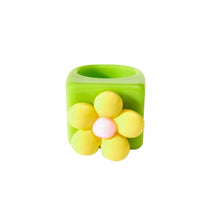 Load image into Gallery viewer, Yellow Flower Ring
