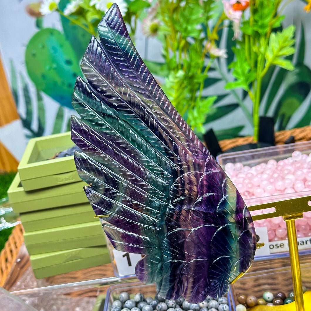 【Only one】Fluorite Angel Wings